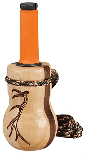 Picture of Wayne Carlton's Calls Lil' Heifer Cow Call Calf/Cow Sounds Walnut/Maple Wood Barrel HSWCC70167
