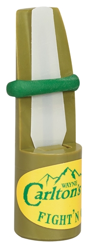 Picture of Wayne Carlton's Calls WCC-70037 Fight'N Cow Open Call Cow Sounds Attracts Elk Green Plastic WCC70037