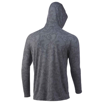 Picture of WAYPOINT RUNNING LAKES HOODIE VOLCANIC ASH S H1200445-013-S