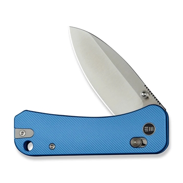 Picture of We Knife WEKNIFE Banter 2 Thumb Stud & Crossbar Lock Knife Blue Aluminum Handle WE23075-1 WE230751
