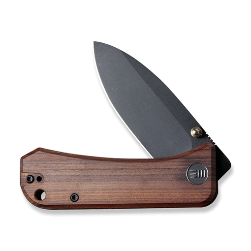 Picture of We Knife WEKNIFE Banter Thumb Stud Knife Wood Handle (2.9"" CPM S35VN Blade) 2004K