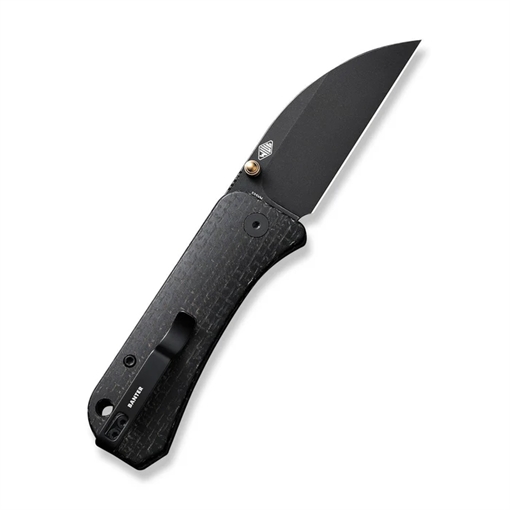 Picture of We Knife WEKNIFE Banter Wharncliffe Thumb Stud Knife Micarta Handle WE19068J-1