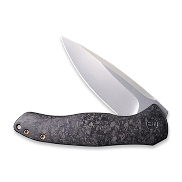 Picture of WE KNIFE KITEFIN 3.24" CARBON FIBER/POLISHED BEAD BLAST 2001B