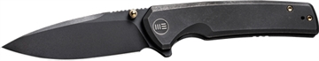 Picture of WE KNIFE SUBJUGATOR 3.48" BLACK TITANIUM/BLACK STNWSH! WE21014C5