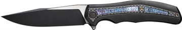 Picture of WE KNIFE KNIFE ZONDA 4.05" BLACK TITANIUM/BLACK STONEWASH WE220161
