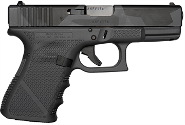 Picture of Weapon Works G19 Gen3 Compact Frame 9mm Luger 15+1 4.02" Black Steel Barrel, Urban Dazzle Grey w/Mesh Stippling Serrated Steel Slide & Polymer Frame w/Picatinny Rail, USA Made UI1950203-228075
