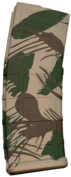 Picture of Weapon Works PMAG GEN M2 MOE 30rd Fits AR/M4 Rhodesian Brushstroke Polymer 228045