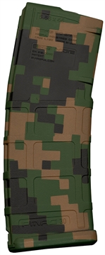 Picture of Weapon Works PMAG GEN M2 MOE 30rd Fits AR/M4 Marpat (Woodland) Polymer 228047
