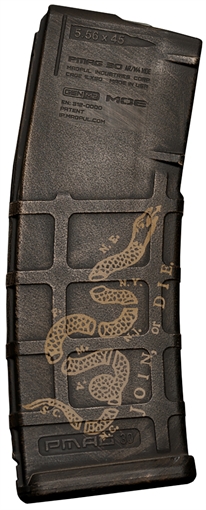 Picture of Weapon Works PMAG GEN M2 MOE 30rd Fits AR/M4 Join Or Die Polymer 228052