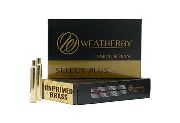 Picture of Weatherby Select Plus Unprimed Cases 6.5 Wthby RPM Rifle Brass 50/Box BRASS65RPM50CT