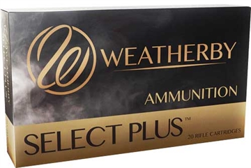 Picture of Weatherby Select Plus 280Ackley Improved 139gr 20 Per Box/10 Case M280A139HCB