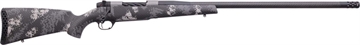 Picture of Weatherby Mark V Backcountry 2.0 Ti 300 Wthby Mag 3+1 26" Carbon Fiber Wrapped Barrel, Graphite Black Cerakote Metal Finish, Black with Gray/White Sponge Accents Peak 44 Blacktooth Stock MCT20N300WR8B