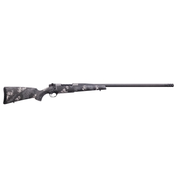 Picture of Weatherby Mark V Backcountry 2.0 Ti 6.5 Wthby RPM 4+1 24" Carbon Fiber Wrapped Barrel, Graphite Black Cerakote Metal Finish, Black with Gray/White Sponge Accents Peak 44 Blacktooth Stock MCT20N65RWR6B