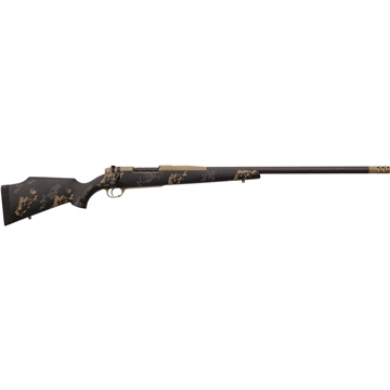 Picture of Weatherby Weatherby Mark V CarbonMark Rifle 6.5 Creedmoor 24 in. Grey and Tan with Brake RH MCM01N65CMR4B