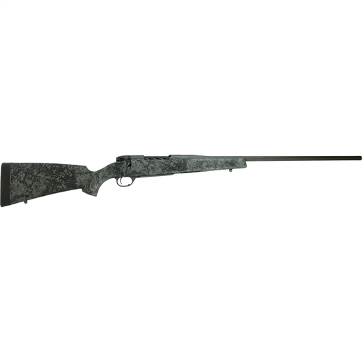 Picture of Weatherby Mark V Hunter Custom "Badlands Black SMU" Rifle 7mm REM 3rd Magazine 26" Threaded Barrel MHU06N7MMRR6T