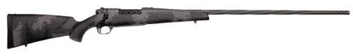 Picture of Weatherby Mark V Live Wild 270 Wthby Mag 3+1 28" Carbon Gray Cerakote Spiral Fluted Barrel Black/Gray Sponge Pattern/Polymer Stock MLW01N270WR8B