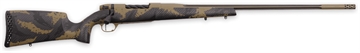 Picture of Weatherby Mark V Apex 7mm BC 3+1 20" Coyote Tan/Graphite Black Cerakote Coyote Tan Cerakote Tan/Brown Sponge Accents Carbon Fiber Stock MAX01N7MMBR2B