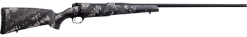 Picture of Weatherby Mark V Backcountry 2.0 Ti 6.5-300 Wthby Mag 3+1 26" Barrel, Graphite Black Cerakote Metal Finish, Black with Gray/White Sponge Accents Peak 44 Blacktooth Stock MBT20N653WR8B