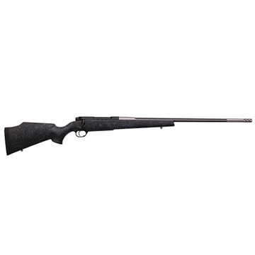 Picture of Weatherby Mark V Accumark 30-378 Wthby Mag 2+1 26" Barrel, Graphite Black Cerakote Finish, Gray Webbed Black Fixed Monte Carlo Stock MAM01N303WR8B