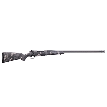 Picture of Weatherby Mark V Backcountry 2.0 Ti 257 Wthby Mag 3+1 Cap 26" Graphite Black Cerakote Rec/Barrel Black with Gray & White Sponge Accents Peak 44 Blacktooth Stock Right Hand (Full Size) MCT20N257WR8B