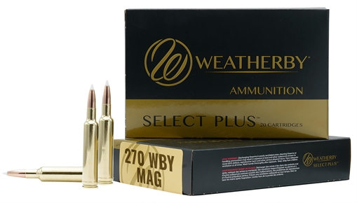 Picture of Weatherby Select Plus 270WthbyMag 150gr Nosler Spitzer Partition 20 Per Box/10 Case N270150PT