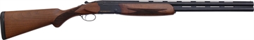 Picture of Weatherby Orion Matte Blue, Over/Under Shotgun, 20 Gauge, 3" Chamber, 26" Vent Rib Barrel, Matte Blue Finish, Black, Walnut Stock, Front Bead Sight, 3 Chokes (Improved Cylinder/Modified/Full), 2 Rounds OR1MB2026RGG