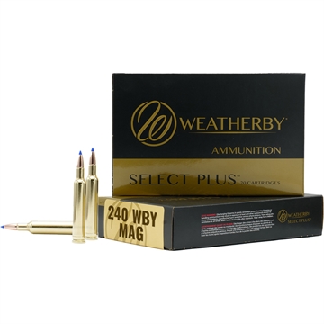 Picture of Weatherby Weatherby Rifle Ammo 240 WBY 72 gr. Hammer Custom 20 rd. M24072HCB