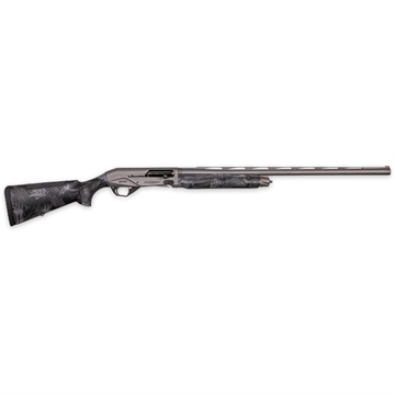 Picture of Weatherby Sorix Full Size 20 Gauge Semi-Auto 3" 2+1 28" Gray Cerakote Vent Rib Barrel & Drilled & Tapped Steel Receiver, Storm Camo Synthetic Stock w/Adj Shim, Ambidextrous XST2028MAG