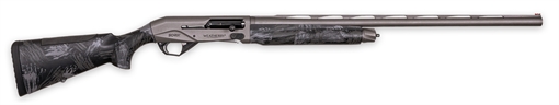 Picture of Weatherby Sorix Full Size 12 Gauge Semi-Auto 3.50" 2+1 28" Gray Cerakote Vent Rib Barrel & Drilled & Tapped Steel Receiver, Storm Camo Synthetic Stock w/Adj Shim, Ambidextrous XST1228SMG