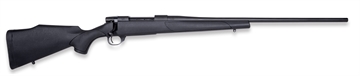 Picture of Weatherby Vanguard Obsidian 223 Rem 5+1 20" Blued Heavy Threaded Barrel, Blued Drilled & Tapped Steel Receiver, Monte Carlo Black Polymer Stock VHS223RR0T