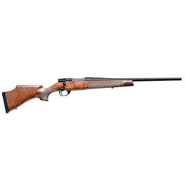 Picture of Weatherby Vanguard Camilla Compact 7mm-08 Rem 5+1 20" Matte Blued #1 Threaded Barrel, Matte Blued Drilled & Tapped Steel Receiver, Grade A Turkish Walnut Monte Carlo Wood Stock VWR7M8RR0T