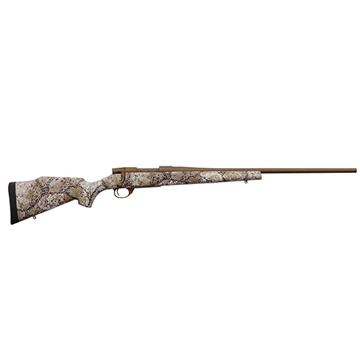 Picture of Weatherby Vanguard Badlands 350 Legend 3+1 20", Burnt Bronze Cerakote Barrel/Rec, Badlands Approach Camo Monte Carlo Stock, Adj. Trigger VAP350NR00