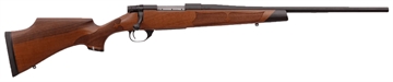 Picture of Weatherby Vanguard, Camilla, Bolt Action Rifle, 243 Winchester, 20" Threaded Barrel, 1/2x28, Sporter Grade Walnut, Highly Customized For Female Shooter, Right Hand, #1 Matte Blued, 5 Rounds VWR243NR0T