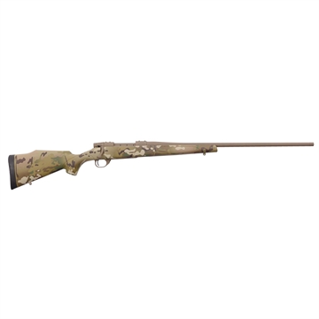 Picture of Weatherby Vanguard MultiCam Rifle .300 WBY Mag 3rd Capacity 26" FDE Barrel Camo Stock VMC300WR6T