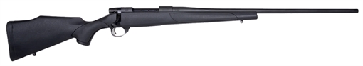 Picture of Weatherby Vanguard Obsidian 257 Wthby Mag 3+1 24" Blued #2 Contour Threaded Barrel, Blued Drilled & Tapped Steel Receiver, Black Monte Carlo Synthetic Stock VTX257WR4T