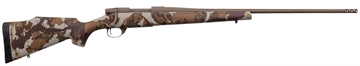 Picture of Weatherby Vanguard First Lite Rifle 6.5 Creedmoor 4rd Capacity 26" Fluted Flat Dark Earth Cerakote Barrel Fusion Camo Stock VFN65CMR6B