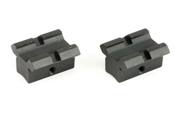Picture of Weaver Weaver Classic Top Mount Aluminum Base Black Dovetail to Weaver #TO22 Blister Pack 48459