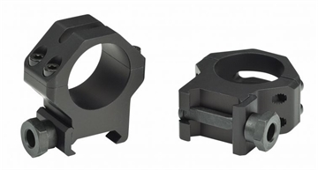 Picture of Weaver Weaver Tactical 4Hole Picatinny Ring Matte Black 1" Medium Clamshell Pack 0766837 99511