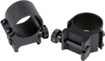 Picture of Weaver Mounts Detachable Top Mount Rings Matte Black 1" Extra High 49044