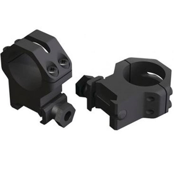 Picture of Weaver Weaver Tactical 4Hole Picatinny Ring Matte Black 30mm Low Clamshell Pack 99515