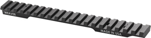 Picture of Weaver Mounts Multi-Slot Base Extended Black Anodized Aluminum Fits Winchester 70 Short Action 99481