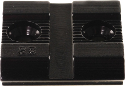Picture of Weaver Standard Top Mount Aluminum Scope Base - Gloss Black - #25 - Browning Mossberg Sako FRONT/REAR 48025