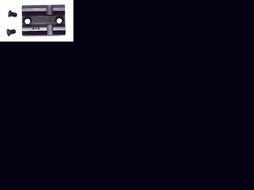 Picture of Weaver Standard Top Mount Aluminum Scope Base - Matte - #419M - FRONT Browning A-Bolt 48437