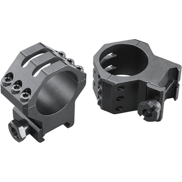 Picture of Weaver Weaver Classic 6Hole Skeleton Rings Matte Black 30mm Medium Clamshell Pack 48356