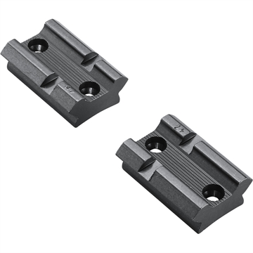 Picture of Weaver Weaver Classic Aluminum Base Pair Matte Black Browning ABolt Blister Pack 48462