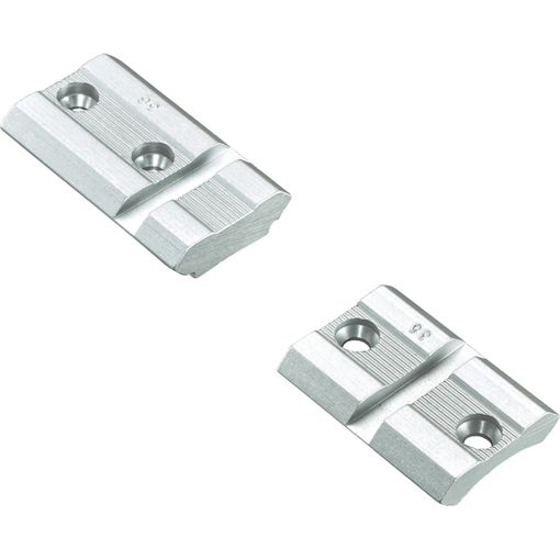 Picture of Weaver 2-Piece (Pairs) Top Mount Aluminum Scope Base - Silver - Mossberg Remington 0766831 48461