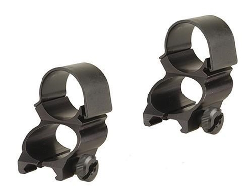 Picture of Weaver Detachable See-Thru Scope Rings - 1" Extension -Black 49510