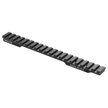 Picture of Weaver Mounts Multi-Slot Base Extended Black Anodized Aluminum Fits Savage Axis I/II Post-June 2021 99610