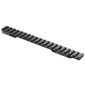Picture of Weaver Mounts Multi-Slot Base Extended Black Anodized Aluminum Fits Browning AB3 Short Action 99473