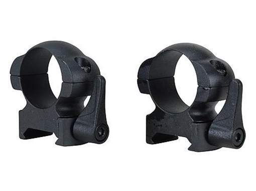 Picture of Weaver Grand Slam Leaver-Lok Top Mount Steel Scope Rings 1" HIgh Matte 49326